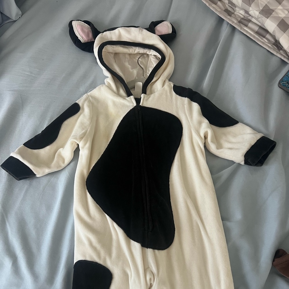 Baby Gap Cow Costume 6-12 Months